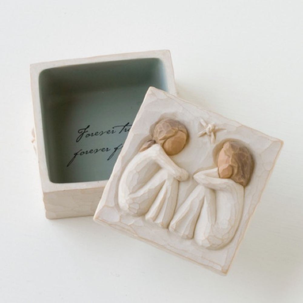 Willow Tree Friendship Keepsake Box - Picture 2 of 3